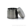 Smoking Accessories For Car Good Price Portable Flat Zinc Alloy 4-layer Coffee Supplier